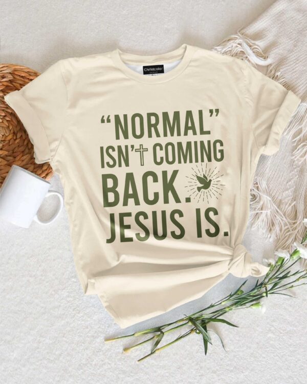 "Normal" Isn't Coming Back T-Shirt - Image 4
