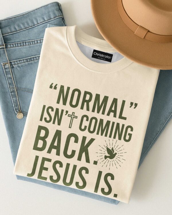 "Normal" Isn't Coming Back T-Shirt - Image 5