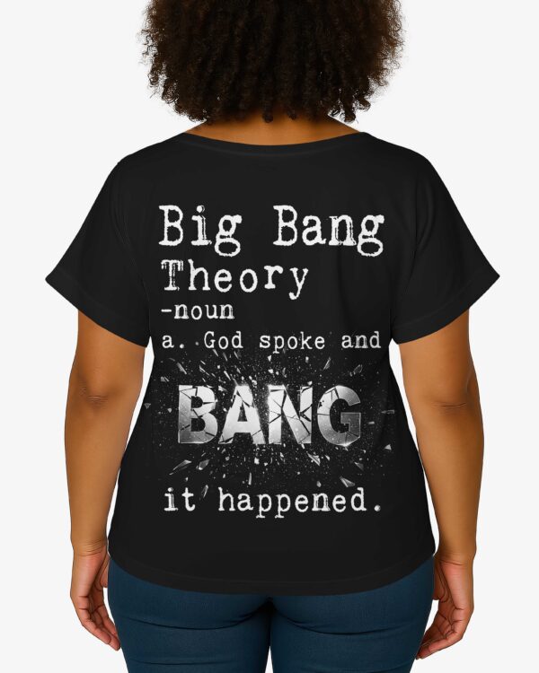 Big Bang Theory V-neck Dolman Sleeves Shirt - Image 3