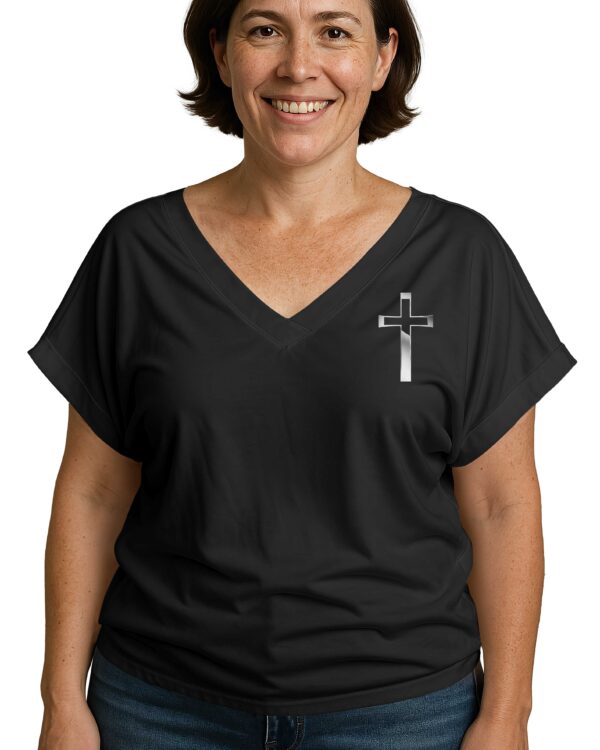 Big Bang Theory V-neck Dolman Sleeves Shirt - Image 4