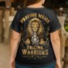 Praying Mama Raising Warriors All Over Print V-neck Dolman Sleeves Shirt