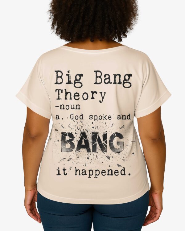Big Bang Theory V-neck Dolman Sleeves Shirt - Image 11