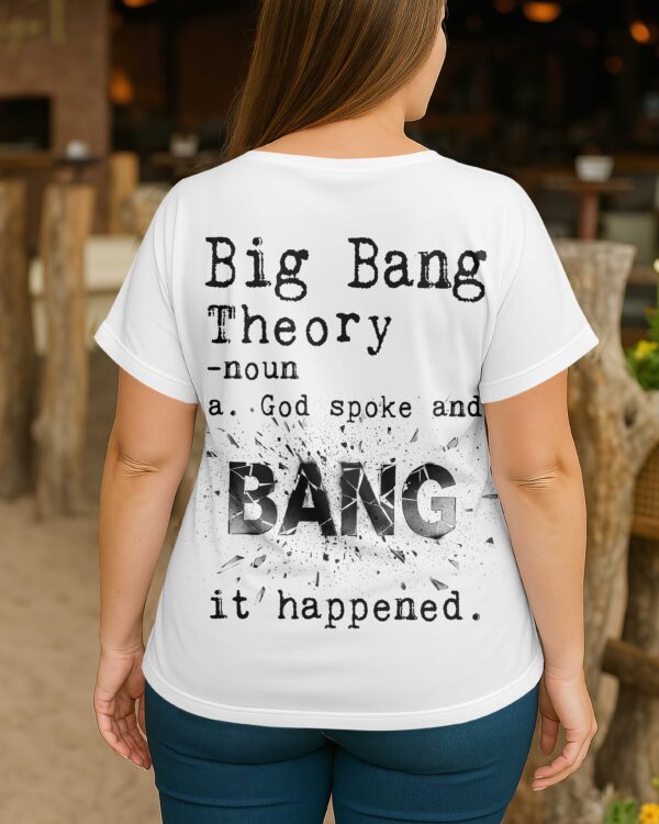 Big Bang Theory V-neck Dolman Sleeves Shirt - Image 5