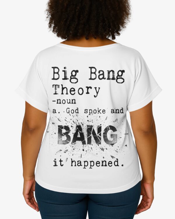 Big Bang Theory V-neck Dolman Sleeves Shirt - Image 7