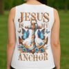 Jesus Is My Anchor V-neck Tank Top